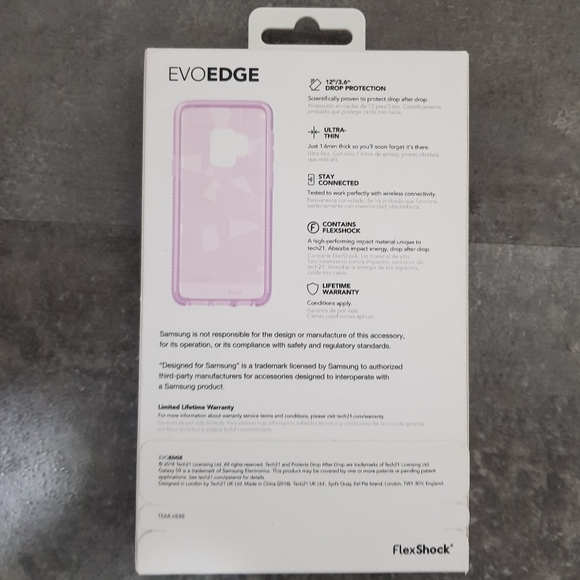 EvoEdge Purple Samsung S9 Phone Case - Picture 2 of 2